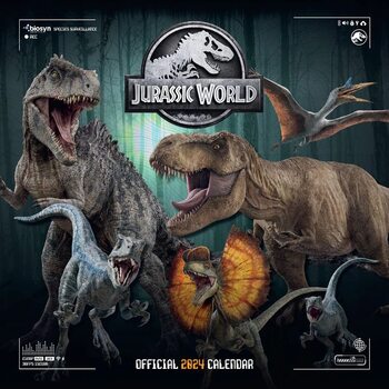 Календар 2027 Jurassic World