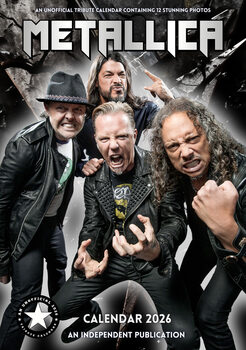 Календар 2027 Metallica