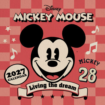 Календар 2027 Mickey Classic