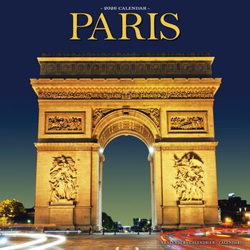 Календар 2027 Paris
