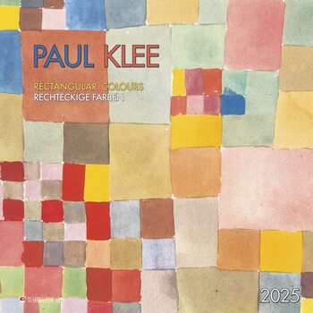 Календар 2027 Paul Klee - Rectangular Colours