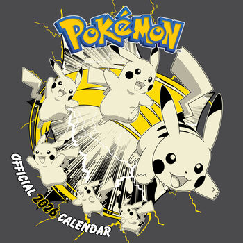 Календар 2027 Pokemon