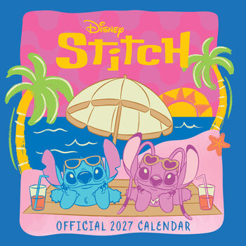 Календар 2027 Stitch - Multi Language