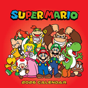 Календар 2027 Super Mario