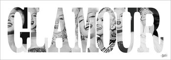 Marilyn Monroe - Glamour - Text Картина