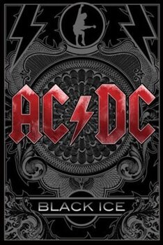 Плакат AC/DC - Black Ice