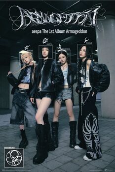 Плакат Aespa - Armageddon