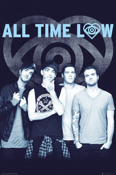 Плакат All Time Low - Colourless