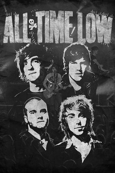 Плакат All time low - faces