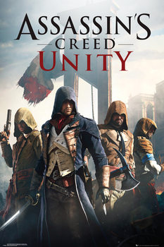Плакат Assassin's Creed Unity - Cover