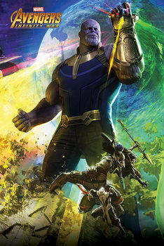 Плакат Avengers Infinity War - Thanos