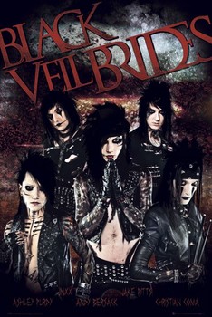 Плакат Black veil brides Red
