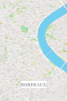 Плакат Bordeaux color