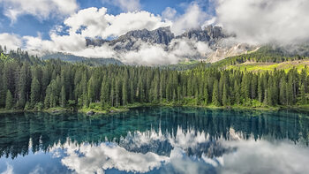 Плакат Carezza Lake