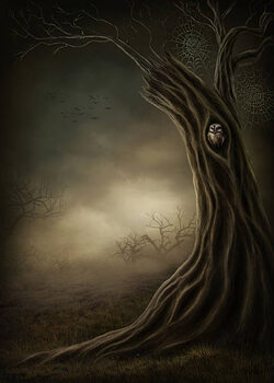 Плакат Fantasy tree house