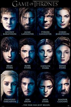 Плакат GAME OF THRONES - characters