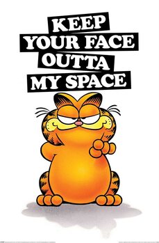 Плакат Garfield - Keep Your Face