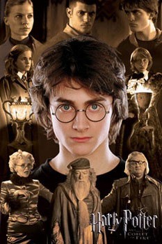Плакат HARRY POTTER 4 - montage