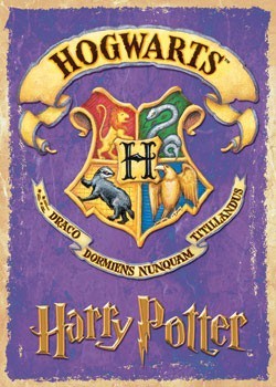 Плакат HARRY POTTER - school badge