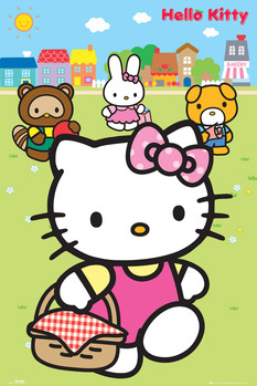 Плакат HELLO KITTY - picnic