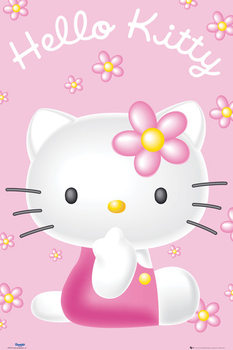 Плакат Hello Kitty - Pink