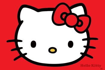 Плакат Hello Kitty - Red