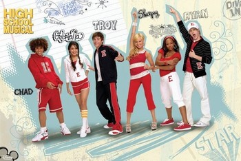 Плакат HIGH SCHOOL MUSICAL - group