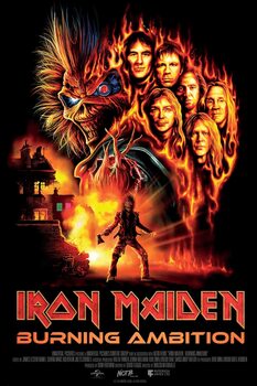 Плакат Iron Maiden - Burning Ambition