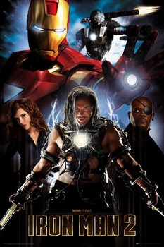 Плакат IRON MAN 2 - collage