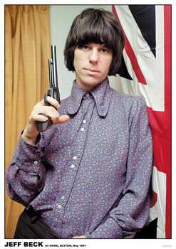 Плакат Jeff Beck - Sutton 1967