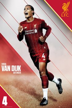Плакат Liverpool - Van Dijk 19-20