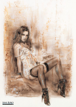 Плакат Luis Royo – alone