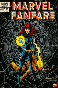 Плакат MARVEL - black widow