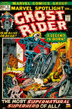 Плакат MARVEL - ghost rider