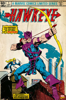 Плакат MARVEL - hawkeye