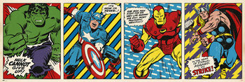Плакат Marvel