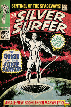 Плакат MARVEL - silver surfer