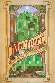 Плакат Minecraft - computronic