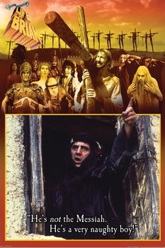 Плакат MONTY PYTHON - my brain hurts