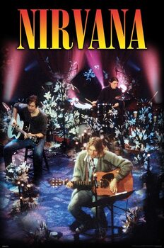 Плакат Nirvana - Unplugged