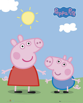 Плакат Peppa pig