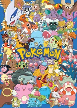 Плакат POKEMON - character explosion