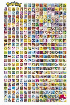 Плакат POKÉMON - characters