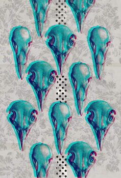 Плакат Series of Skulls, 2016