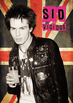 Плакат Sid Vicious - Union Jack