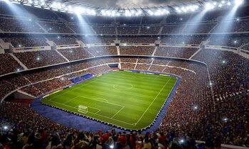 Плакат Soccer stadium
