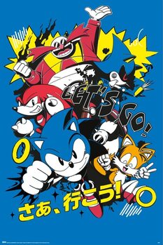 Плакат Sonic - Manga