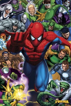 Плакат SPIDER-MAN - enemies