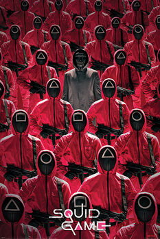 Плакат Squid Game - Crowd