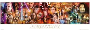 Плакат STAR WARS - Complete Saga